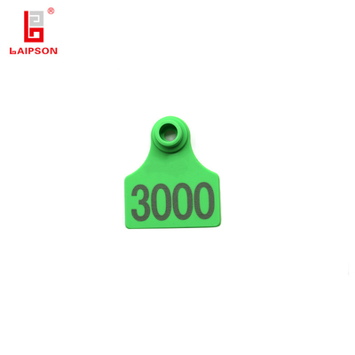 48mm BASF TPU Material Visible Pig Ear Tags For Pig Sheep Farm