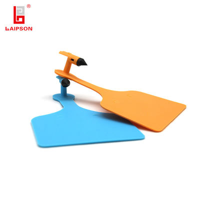 ISO14001 TOP TPU Large Size 125mm Z-Type Cattle Cow Ear Tags For Farm