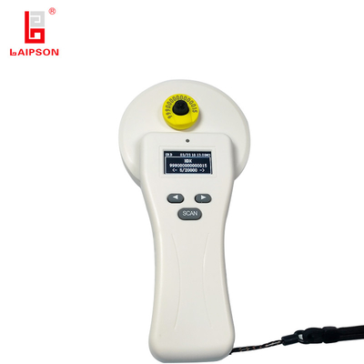 134.2Khz Handheld New White Laipson 134.2khz RFID Reader HDX Reader For Farm Management