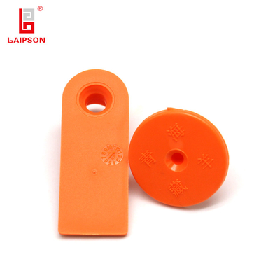 Small Tpu Long Range Distance Rfid Bar Code Animal Cow Sheep Ear Tag For Farm