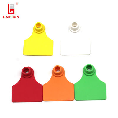 48*41mm Size Pig Ear Tags For Easy Identification Of Farm Animals With Laser Printing