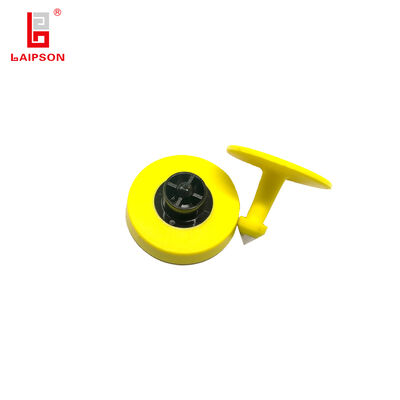 Laipson Factory TPU Round 134.2Khz RFID HDX Animal Ear Tag For Cattle Sheep Pig Farm
