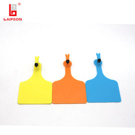 12.5g Durable Animal Cattle Tracking Ear Tags , Z Tags For Cattle 125*78mm