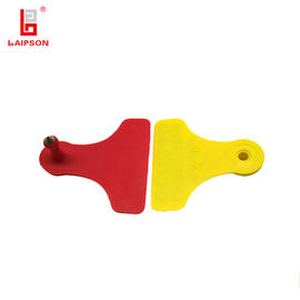 TPU 60mm 58mm Bovine Cow Livestock Ear Tags Customized Color Non Toxic