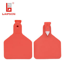 Medium Z Tag Ear Tags TPU Material Customized Color For Cattle Cow Farm