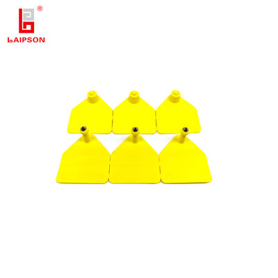 50mm ISO9001 علامة أذن جديدة لتحديد الخراف والماعز للتتبع في مزرعة الماشية