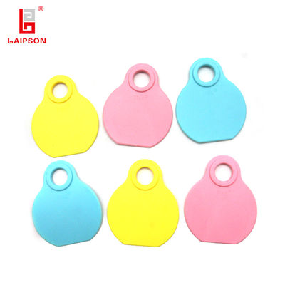 علامة عنق للماشية والماعز من مادة TPU مقاس 80 مم مع أرقام مطبوعة بالليزر وفقًا لمعيار ISO9001، بحجم متوسط، للحيوانات